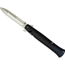 MiraLive Wenom Çakı Metal Delikli Kabzalı 23 cm , Yarı Otomatik
