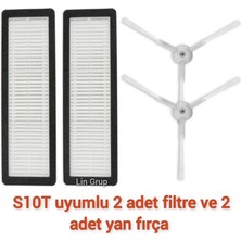 Xiaomi S10T Model STFCR01SZ Uyumlu Filtre Yan Fırça Yedek