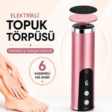 Raylax Topuk Törpüsü Elektrikli Ayak Nasır Temizleyici Şarjlı, Düşük Sesli, Profesyonel Bakım Cihazı