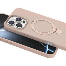 Solmazlar Online iPhone 16 Pro Max Regal Magsafe Standlı Kapak - Çöl Titanyum