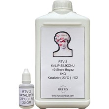 Empressco Rtv-2 10 Shore 1kg Kalıp Silikonu 20GR Katalizör - Fiyatı, Yorumları