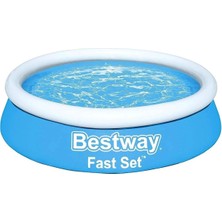 Bestway Yazlık Açık Hava Eğlence Şişme Havuz 183X51CM, Renkli ve Dayanıklı
