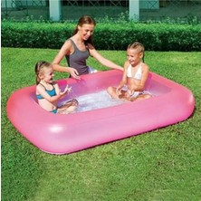Bestway Renkli Çocuk Havuzu 1.65X1.04X25 Cm, Eğlence Dolu Bahçe Oyunu