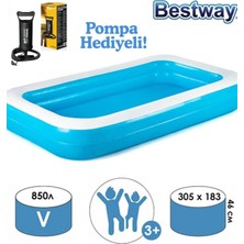 Bestway Büyük Boy Jumbo Deluxe Şişme Aile Havuz, Eğlenceli Yaz Aktiviteleri