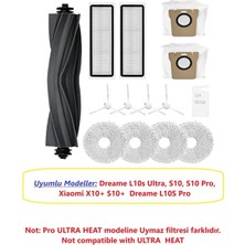 Dreame L10S Ultra, S10, S10 Pro, X10+ Filtre Fırça Paspas