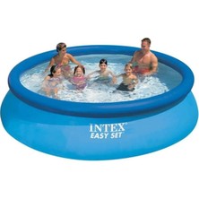 intex Pratik Kurulum Havuz 366X76CM, Yaz ve Bahçe Için Eğlence Aracı
