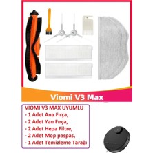 Viomi V3 Max Robot Süpürge Yedek Hepa Filtre Fırça Seti
