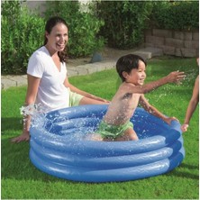Bestway Renkli Çocuk Havuzu 102X25 Cm, 3 Bölmeli, Eğlenceli ve Hafif Tasarım