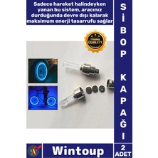 Wintoup #sibopkapağı Hareket Sensörlü Pembe Mavi Fosforlu Ledli Araba Bisiklet Motor Işıklı Sibop Kapağı 2li