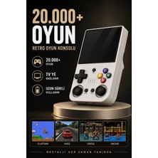 Getittir 20.000 Oyunlu Retro El Konsolu Taşınabilir Oyun Cihazı - Lisinya