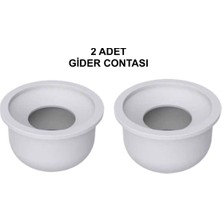 Empressco 2 Adet Adaptör Kota Conta Lavabo Sifon Gider Contası 50