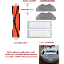 Xiaomi Mirobot Mop 2 Pro Mop Lite Mjstl MJST1SHW Filtre Fırça Mop