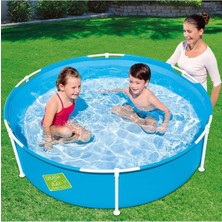 Bestway Mavi Prefabrik Havuz 152X38CM, Eğlence ve Serinlik Için Ideal