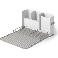 Empressco Sling Bulaşıklık, Katlanabilir Bulaşık Kurutucu, Caddy, Beyaz/gri - Fiyatı, Yorumları