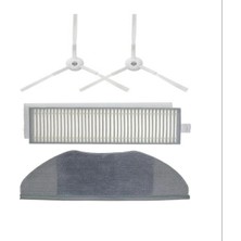 Xiaomi Vacuum Mop Essential 2 In 1 Uyumlu Set - 1 Adet Fiber Mop Bezi 1 Adet Hepa Filtre 2 Adet Yan Fırça