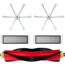 Roborock S5 S5 Max S6 S6 Pure 6 Kollu Yan Fırça Seti-5 Adet