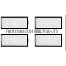 Roborock Q7 Max ve Max Plus Uyumlu Hepa Filtre 4 Adet