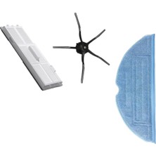 Roborock S7 Sonic Mopping ve S7 Max Mop Filtre Fırça Seti