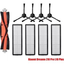 Dreame Bot Z10 Pro L10 Plus Hepa Filtre Fırça Yedek Set - Uyumlu