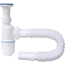 Empressco Özbest Taslı Körüklü Lavabo Sifonu Paslanmaz Vidalı Taslı Lavabo Gider Borusu - Fiyatı, Yorumları