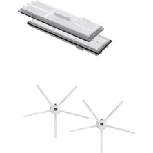 Roborock S7 S7 Max S7 Ultra T7 T7S Hepa Filtre 2li ve Yan Fırça 2li (Uyumlu)
