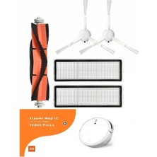 Kırmızı Xiaomi Mi Robot 1c STYTJ01ZHM Uyumlu Set