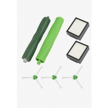 Irobot I7 E5 E6 Uyumlu Hepa Filtre , Rulo Fırça