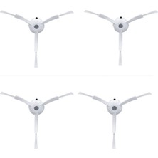 Roborock S50 S6 S60 S65 S55 S5 Max Uyumlu 4 Adet 3 Kollu Yan Fırça