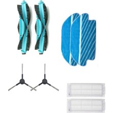 Viomi Vıomı V2 Hepa Filtre -Mop -Ana Fırça -Yan Fırça Yenileme Set