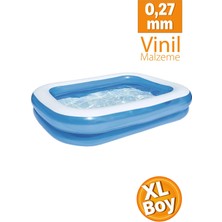 Premini Renkli Şişme Büyük Havuz 255X170X50 Cm, Eğlence ve Serinlik Keyfi