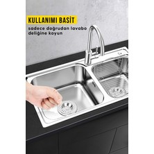 Empressco Mutfak Lavabo Küvet Banyo Tıkacı Ev Ofis Stüdyo Banyo Gider Tıpası Kapağı Tıkaç Süzgeç ( 1 Adet ) - Fiyatı, Yorumları