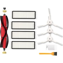 Roborock S50 S6 S60 S65 S55 S5 Yeni Nesil Ana Fırçalı Set - 10 Parça Yenileme Seti