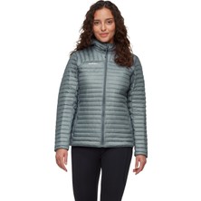 Mammut Broad Peak Light In Hooded Women Kadın Gri Outdoor Ceketi