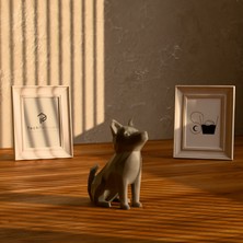 Köpiko 3D Baskı Dekoratif Köpek Figürü, Masaüstü ve Ofis Dekoru | Techpehlivan