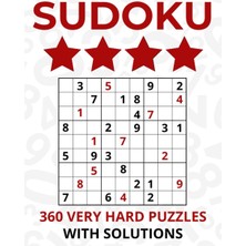 Belirtilmemiş Sudoku Puzzles With Solutions - 360 Very Hard Sudokus - 8.5X11 Large Size: Great Gift Idea For Adul
