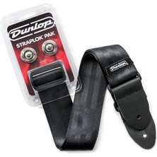 Belirtilmemiş Dunlop SLST001 Paket Gitar Kayışı - Naylon Malzeme - Siyah
