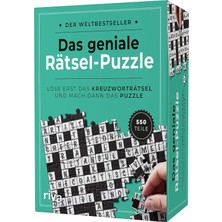 Belirtilmemiş Das Geniale Rätsel-Puzzle: Löse Erst Das Kreuzworträtsel Und Mach Dann Das Puzzle