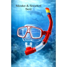 Premini Yetişkin Maske ve Snorkel Seti, Deniz ve Su Aktiviteleri Için Mükemmel Seçenektir