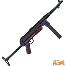 Agm MP007 MP40 Smg Wood & Replika Ağaç Wwıı Klasik Aeg Airsoft Tüfek