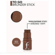 Belirtilmemiş Flormar To Go Deep Coffee 03 Bronzer