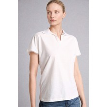 DeFacto %100 Pamuk Regular Fit Polo Yaka Flamlı Kısa Kollu Tişört H1175AX26HS