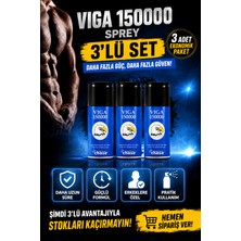 Chase 150000 Sprey 3'lü Set | Erkeklere Özel Harici Kullanım Spreyi | Ekonomik Paket