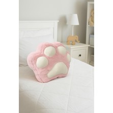 Empressco Pati Peluş Yastık, Uyku Arkadaşı Kedi Pati Peluş Yastık Pembe 40CM - Fiyatı, Yorumları