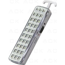 Ack 30 LED Şarjlı Işıldak El Feneri Projektör Kamp Feneri AC01-00130