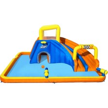 Bestway Büyük Su Parkı, Eğlence Dolu Yaz Aktivitesi, 551X502X265 cm