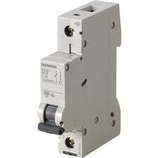 Siemens 1X16A B Tipi Otomatik Sigorta 6ka Monofaze Tek Faz 5SL6116-6YA