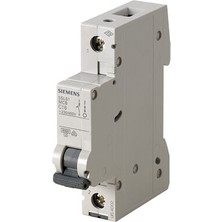 Siemens 1X25A B Tipi Otomatik Sigorta 6ka Monofaze Tek Faz 5SL6125-6YA