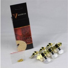 Belirtilmemiş VCMH0150GD Klasik Gitar Kulağı, Klasik, 3 Sağ 3 Sol, Set, Gol, VCMH0150GD, Klasik