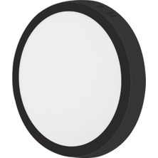 Cata 18W Sıva Üstü LED Armatür Siyah Kasa 3000K Gün Işığı Tavan Armatürü CT-5235