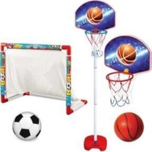 Empressco Istoç Avm Futbol Kalesi + Ayaklı Basketbol Potası Çocuk Oyuncakları 2